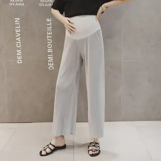 2021 Spring Summer Maternity Wide-leg Casual Trousers